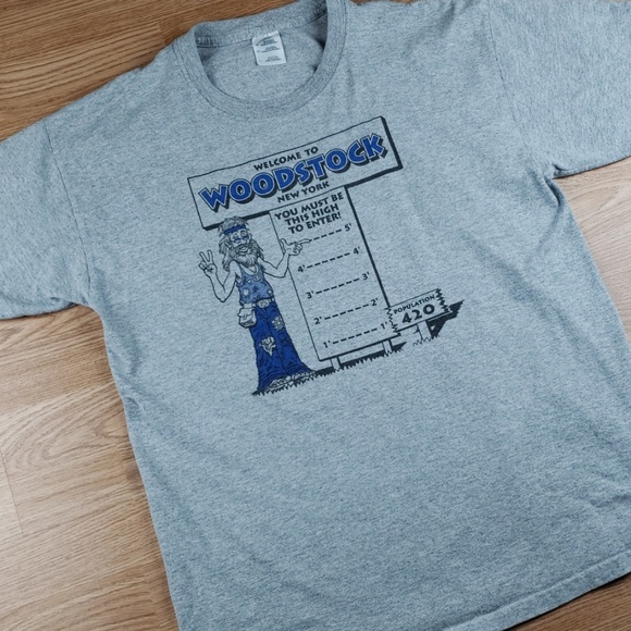 Gildan Other - Woodstock Men's TShirt Sz L